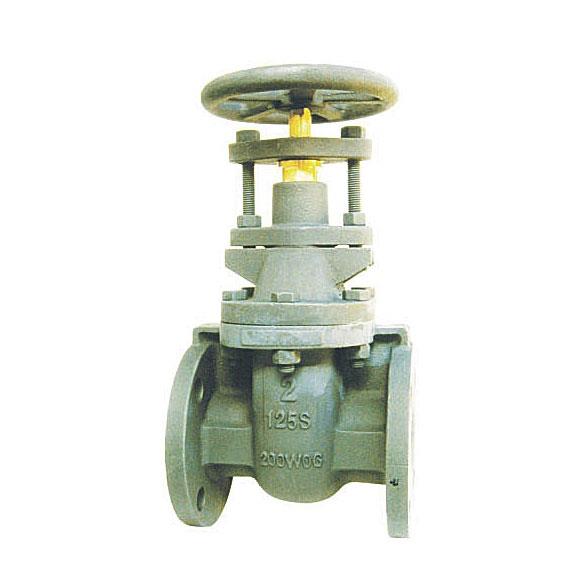 MSS-SP-70 cast iron wedge gate valve, NRS/OS&Y